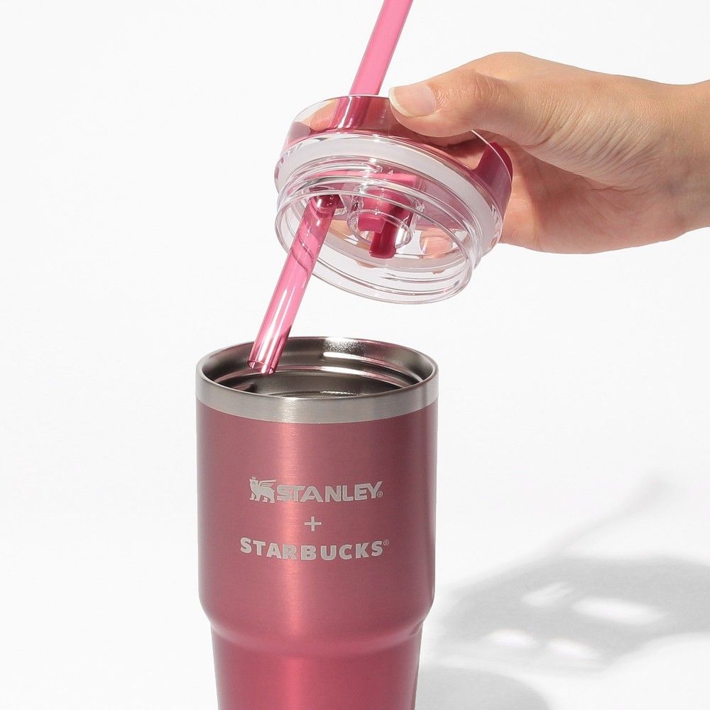 スタバ 3WAY ステンレス タンブラー STANLEY グラデーション スタバ 3WAY ステンレス タンブラー STANLEY グラデーション