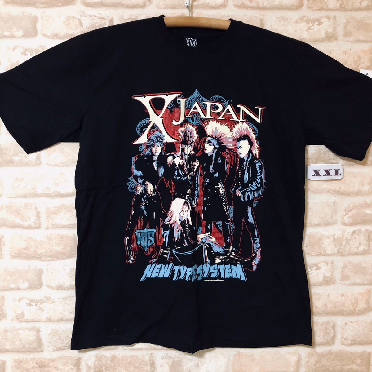 X JAPAN Tシャツ 5人 エックス ジャパン XXLサイズ 海外製 X JAPAN Tシャツ 5人 エックス ジャパン XXLサイズ 海外製