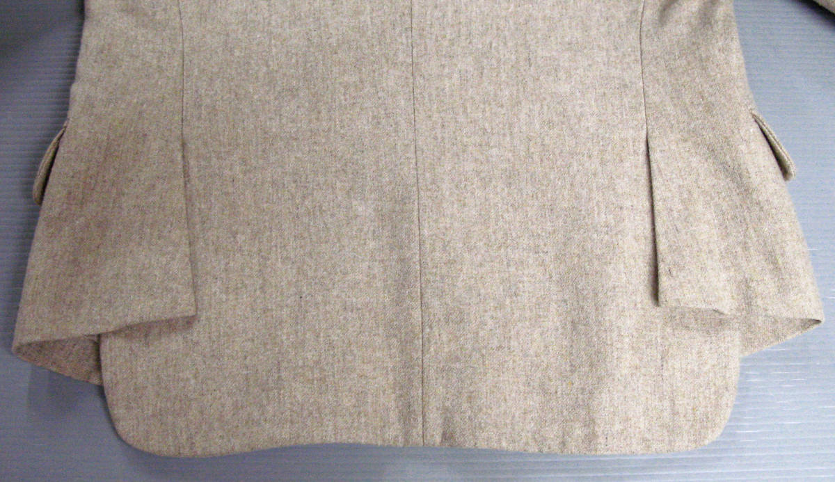 ワイズ：白ボタン ウール ジャケット ( ヨウジ 秋冬 Y's Yohji Yamamoto jacket_画像4