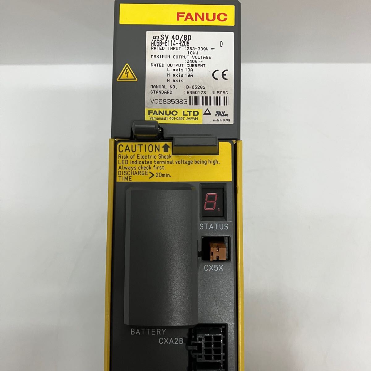 ジャンク品 中古 FANUC ファナック A06B-6114-H208 サーボアンプ ジャンク品 中古 FANUC ファナック A06B-6114-H208 サーボアンプ