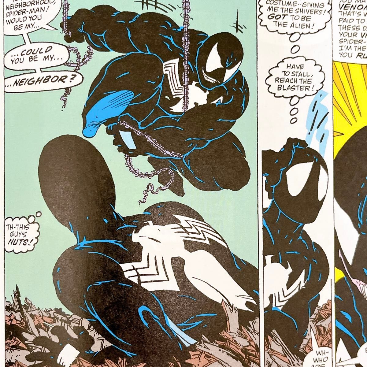 Venom初登場! (full) スパイダーマン#300 限定クロームカバー! アメイジングスパイダーマン #300 アメコミ マクファーレン