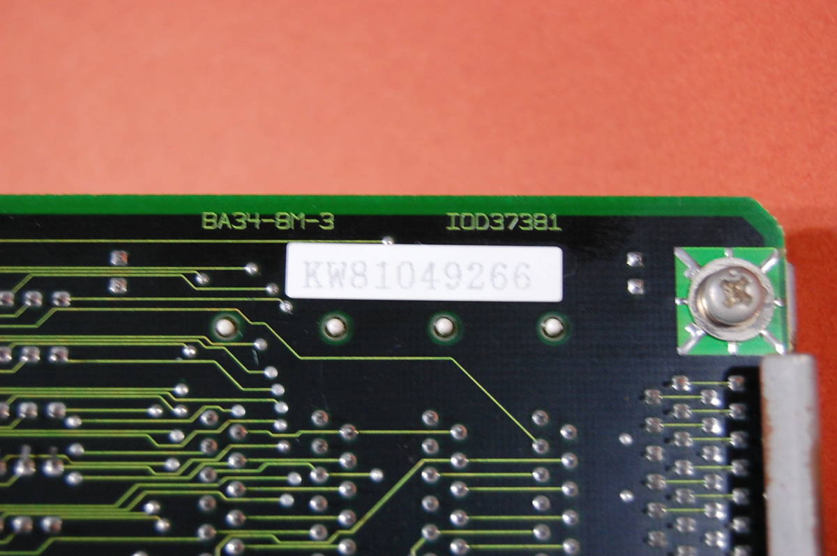 NEC PC98シリーズ用内臓メモリボード IODATA BA34-8M-3 動作未確認 現状渡し ジャンク扱いにて 9266 の画像6