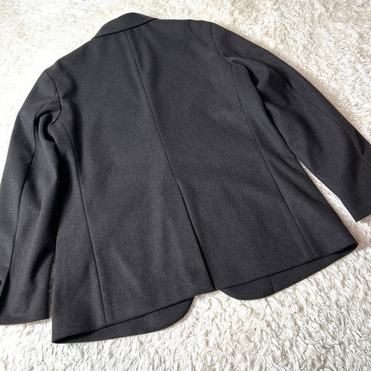 新品タグ付き・未使用】UNIQLO ウールライクジャケット ダーク 新品タグ付き・未使用】UNIQLO ウールライクジャケット ダーク