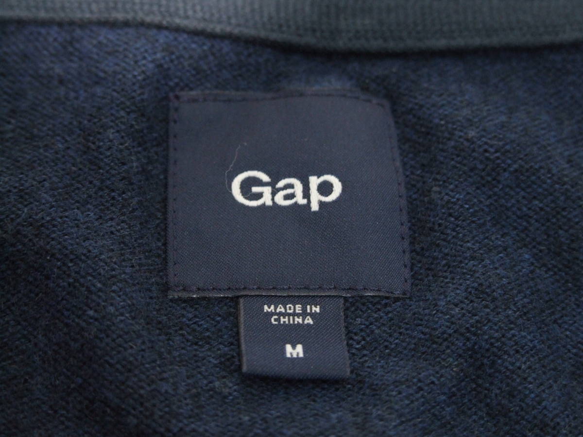 GAP cardigan navy blue color simple M size 