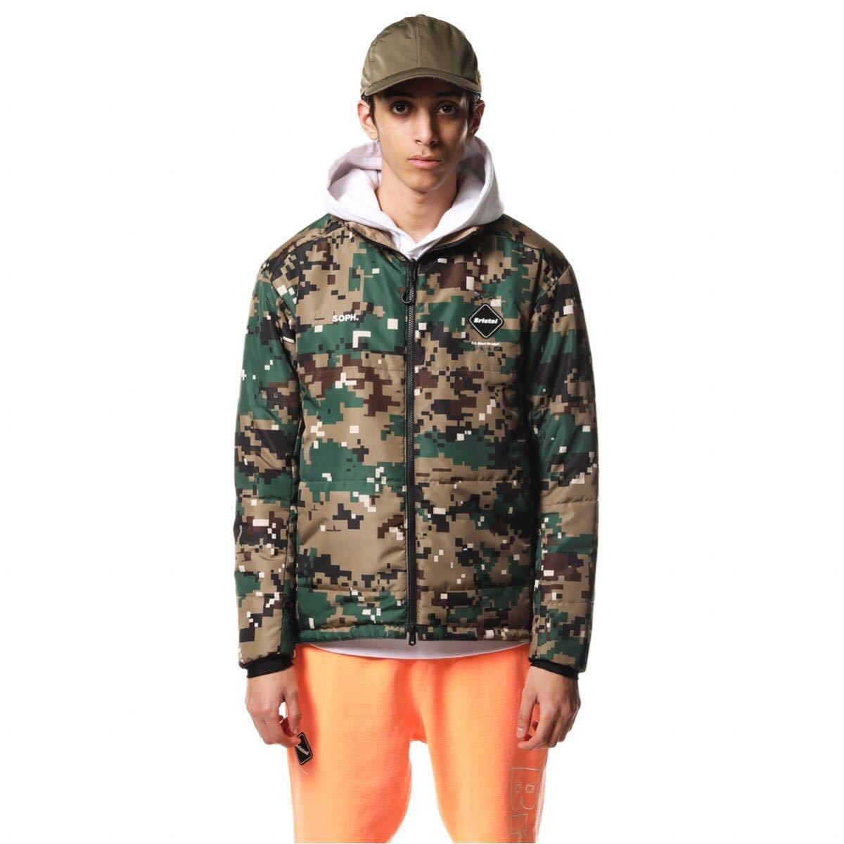 【新品タグ付】19AW 20 新作 新品 FCRB エフシーレアルブリストル SOPHNET ソフネット REVERSIBLE CAMOFLUGE PADDED BLOUSON ブルゾン_画像7