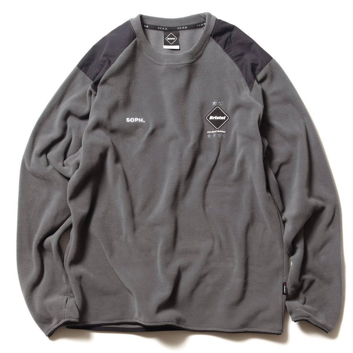 【新品タグ付】 19AW 20 FCRB f.c real bristol エフシーレアルブリストル SOPH ソフ POLARTEC MICRO FLEECE L/S TOP 長袖 ポーラテック_画像1