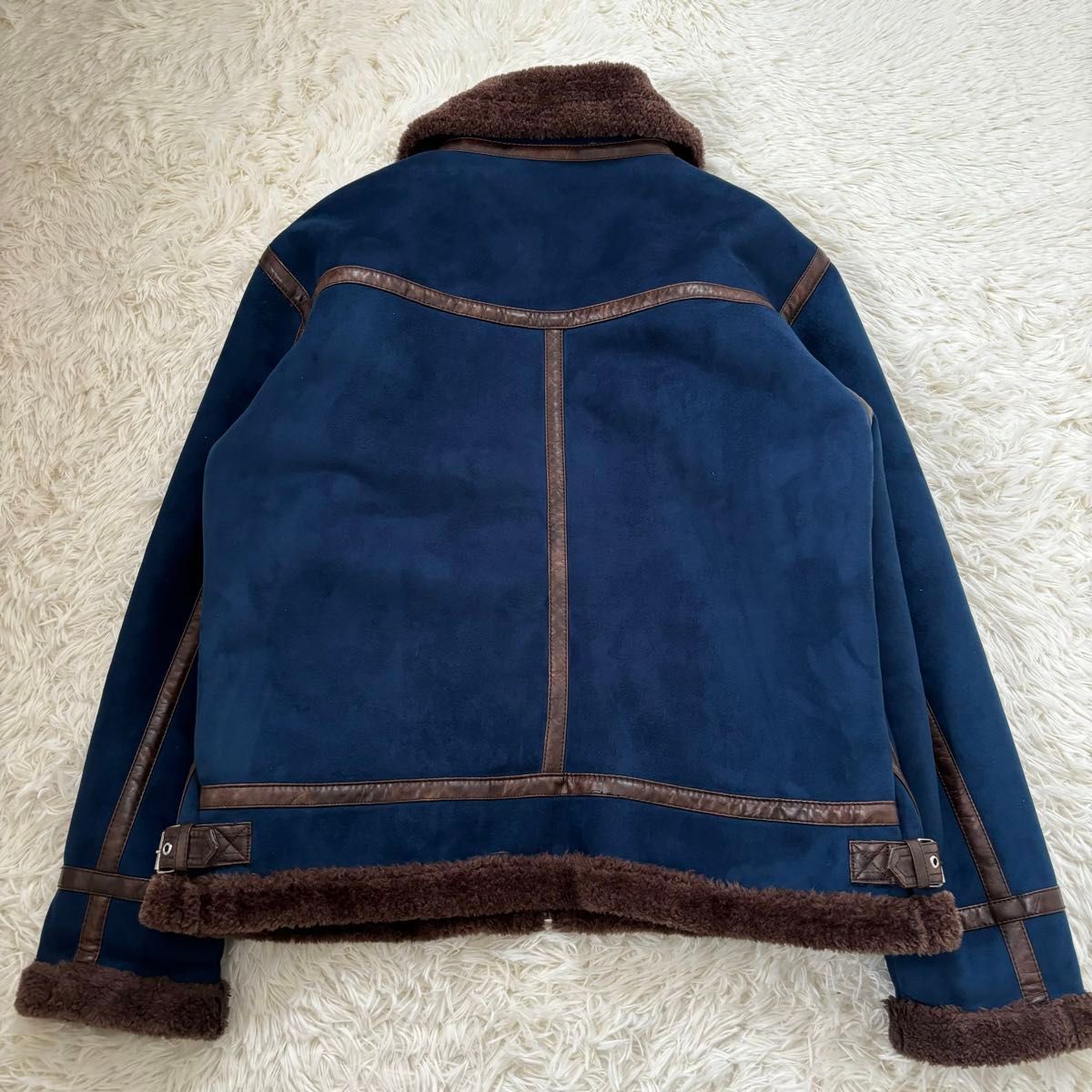 極美品 ZARA MAN ザラ B3 ムートン フライトジャケット ボマー 極美品 ZARA MAN ザラ B3 ムートン フライトジャケット ボマー