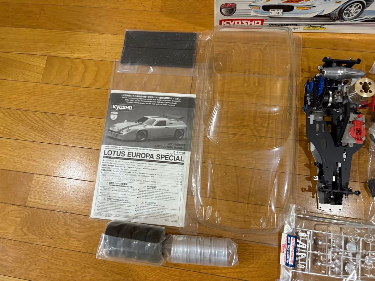 激レア 京商 エンジンカー サーキットの狼 ロータスヨーロッパ 激レア 京商 エンジンカー サーキットの狼 ロータスヨーロッパ