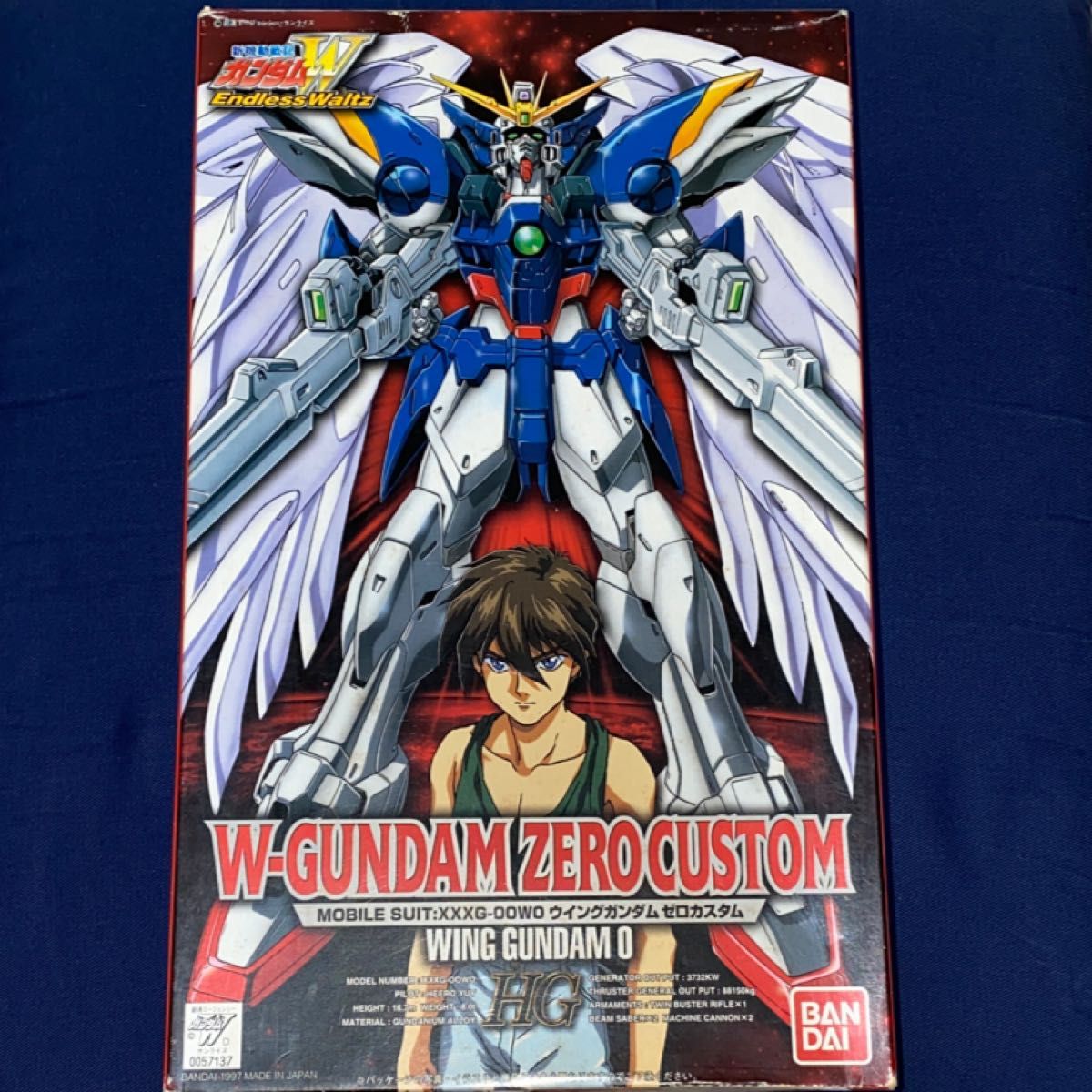 中古 ガンプラ 未組立 XXXG-00W0 ウイングガンダムゼロカスタム 中古 ガンプラ 未組立 XXXG-00W0 ウイングガンダムゼロカスタム