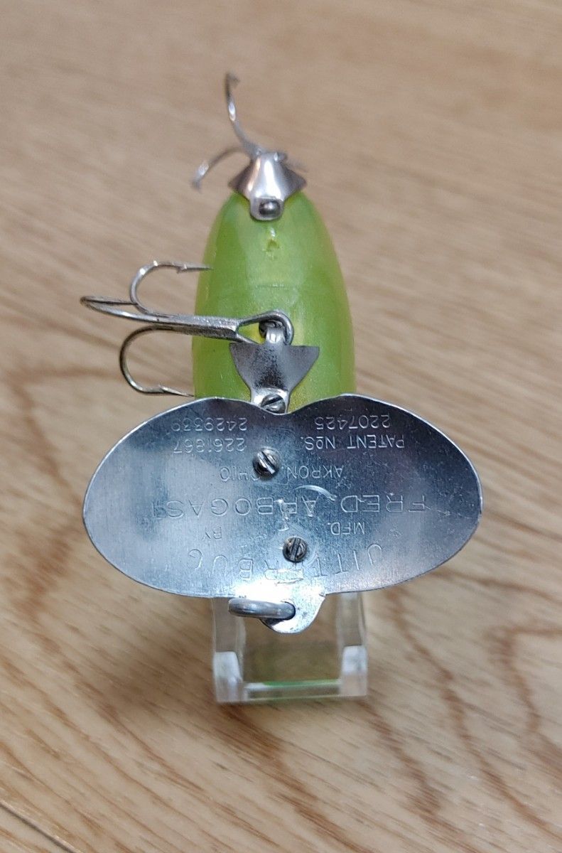 オールド フレッドアーボガスト ジッターバグ 約10g 美中古品 オールド フレッドアーボガスト ジッターバグ 約10g 美中古品