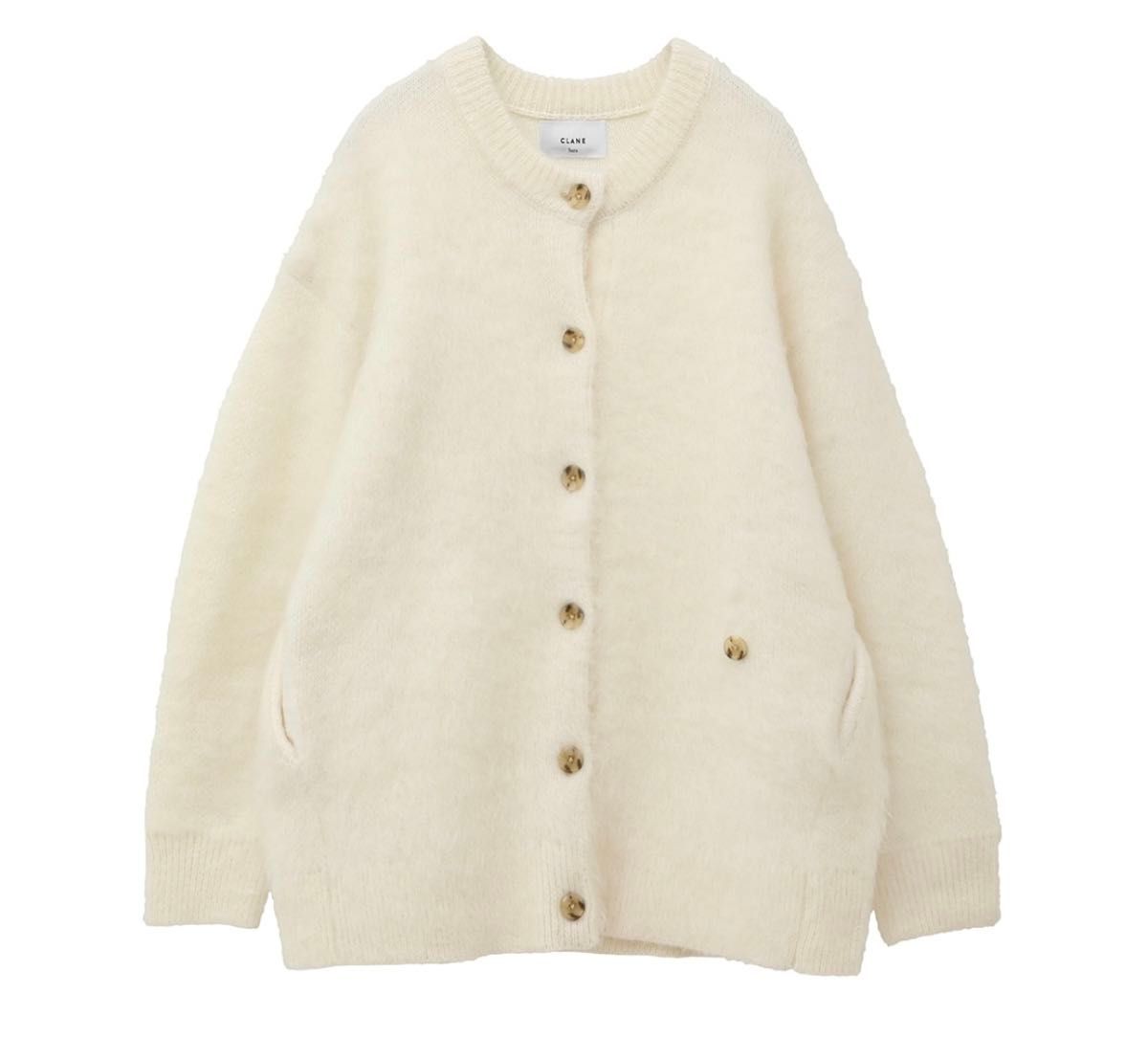 SuzuHirose×CLANE MOHAIR LOOSE KNIT CARDIGAN 広瀬すず SuzuHirose×CLANE MOHAIR LOOSE KNIT CARDIGAN 広瀬すず