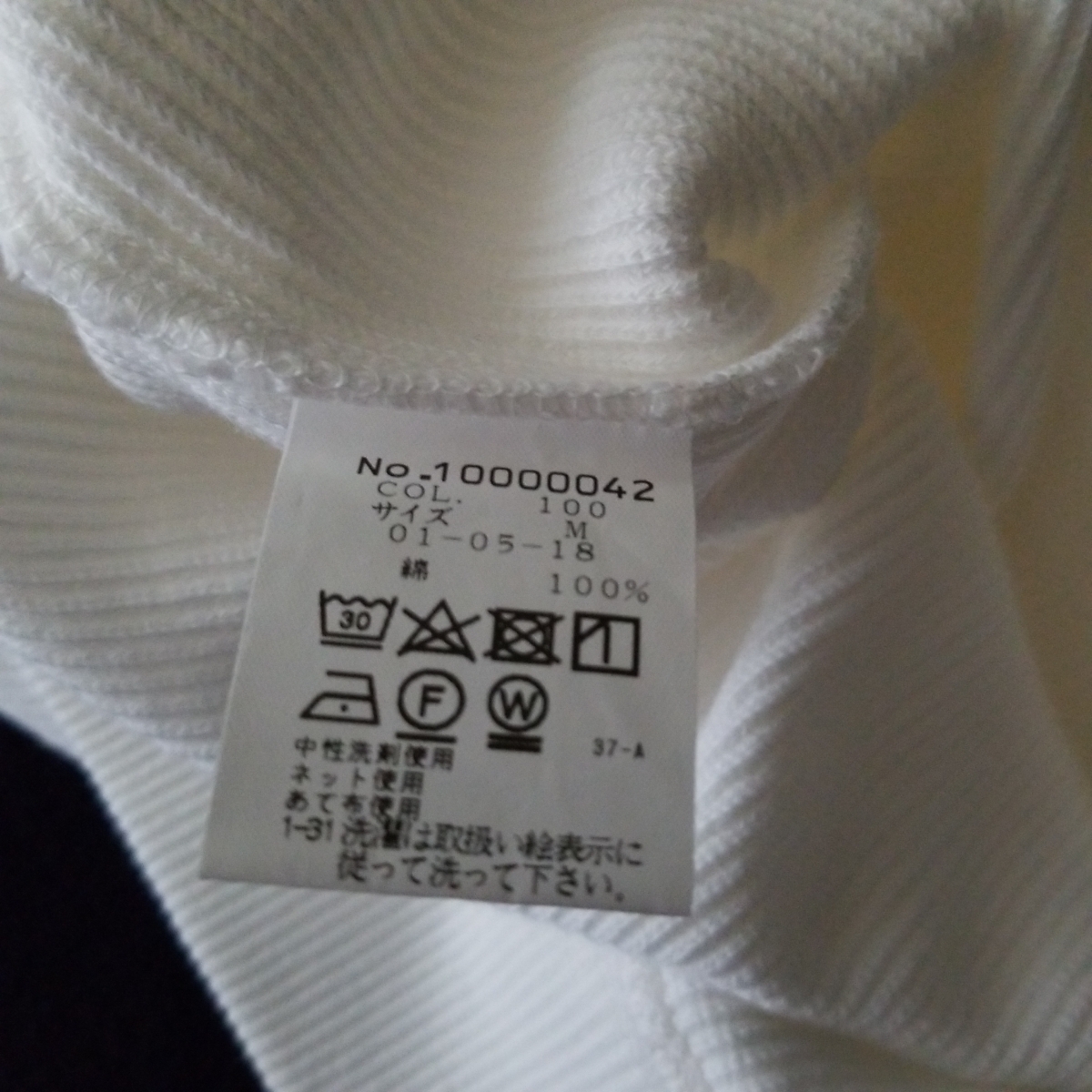 SINACOVAsinakoba/ men's half Zip bru over GENOVA color white / size M/ regular price Y20900(19000+ tax ) made in Japan 