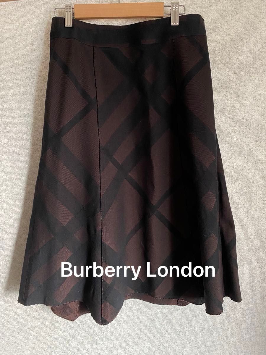 美品 Burberry London バーバリーロンドン スカート チェック 美品 Burberry London バーバリーロンドン スカート チェック