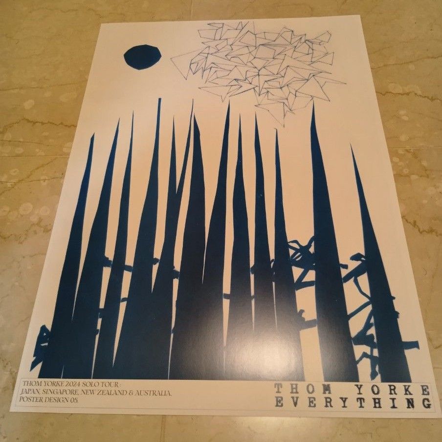 トム・ヨーク Thom Yorke 大阪会場限定ポスター カテゴリー変更 トム・ヨーク Thom Yorke 大阪会場限定ポスター カテゴリー変更