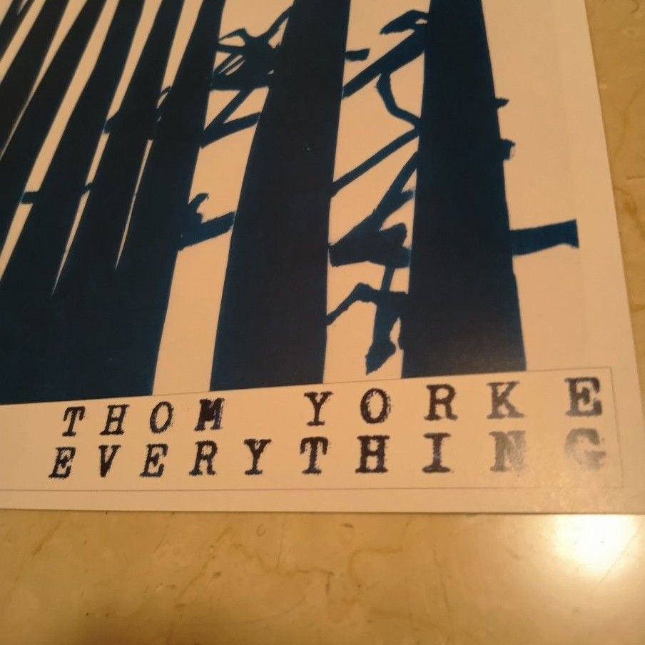 トム・ヨーク Thom Yorke 大阪会場限定ポスター カテゴリー変更 トム・ヨーク Thom Yorke 大阪会場限定ポスター カテゴリー変更