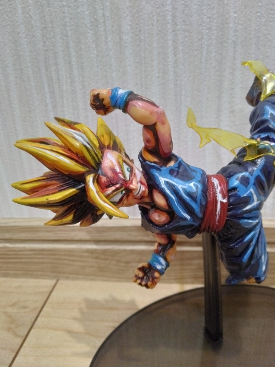 ドラゴンボールZ リペイント フィギュア 孫悟飯 スーパーサイヤ ドラゴンボールZ リペイント フィギュア 孫悟飯 スーパーサイヤ