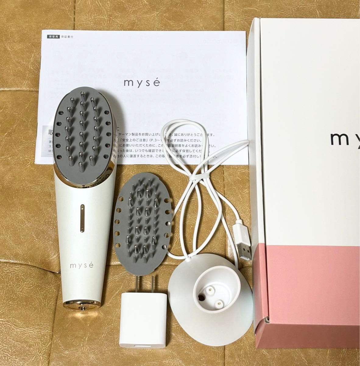 myseMS_80WWHITE ヤーマン ヤーマンミーぜmyse MS-80W-1 WHITE 美品