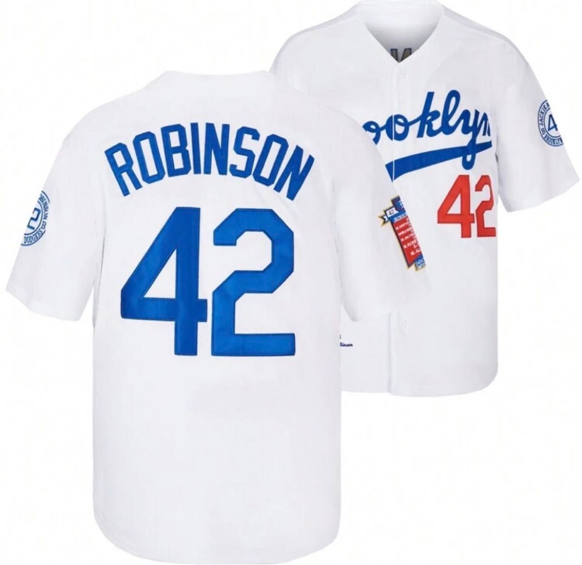 新品 MLB LAドジャース ジャッキーロビンソン レプリカ 新品 MLB LAドジャース ジャッキーロビンソン レプリカ