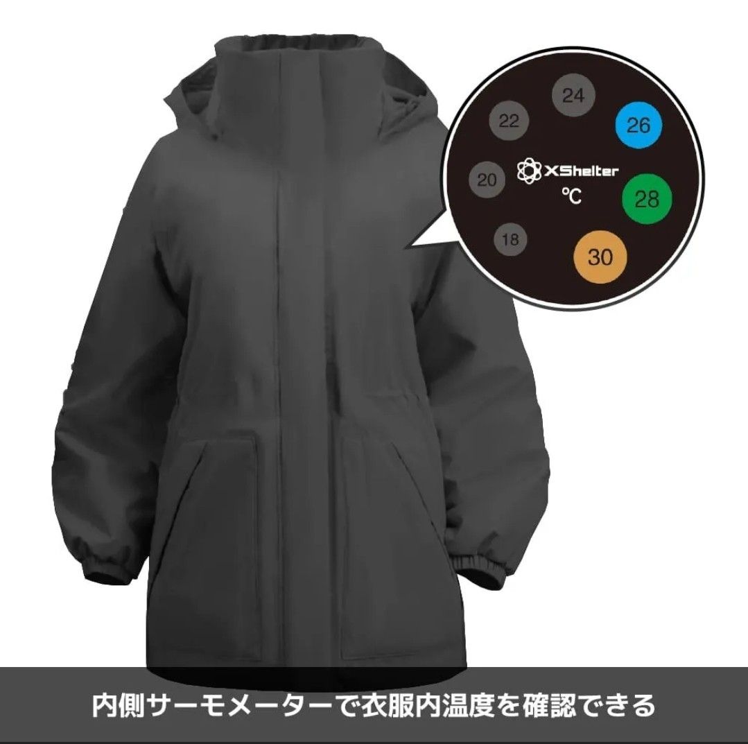Lサイズ Xシェルター 断熱レディース防水ウォームアウター Lサイズ Xシェルター 断熱レディース防水ウォームアウター