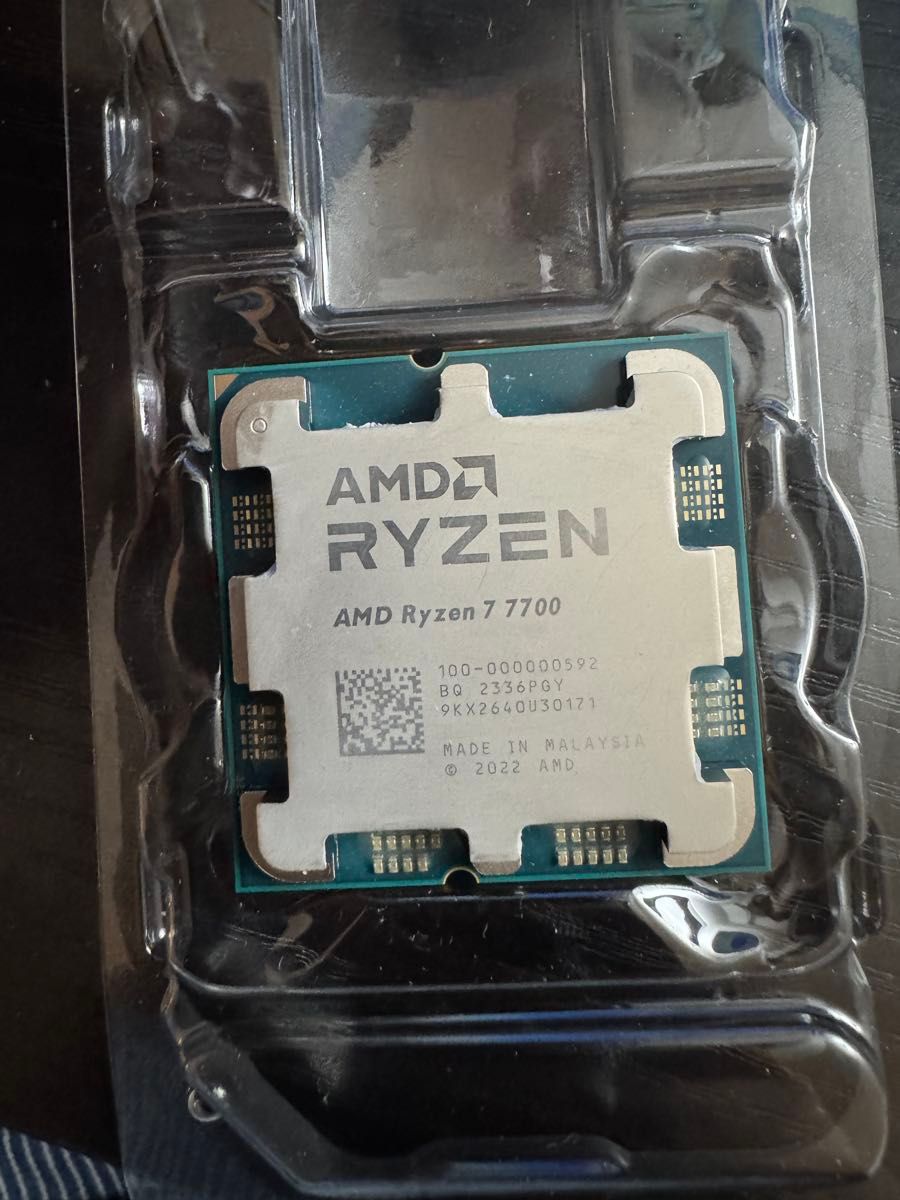 AMD Ryzen 7 7700 動作確認済み美品 ほぼ新品|Yahoo!フリマ(旧 AMD Ryzen 7 7700 動作確認済み美品 ほぼ新品|Yahoo!フリマ(旧