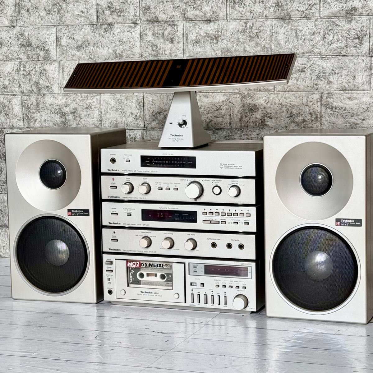 Technics テクニクス アンプ コンポセット オーディオ ペア Technics テクニクス アンプ コンポセット オーディオ ペア