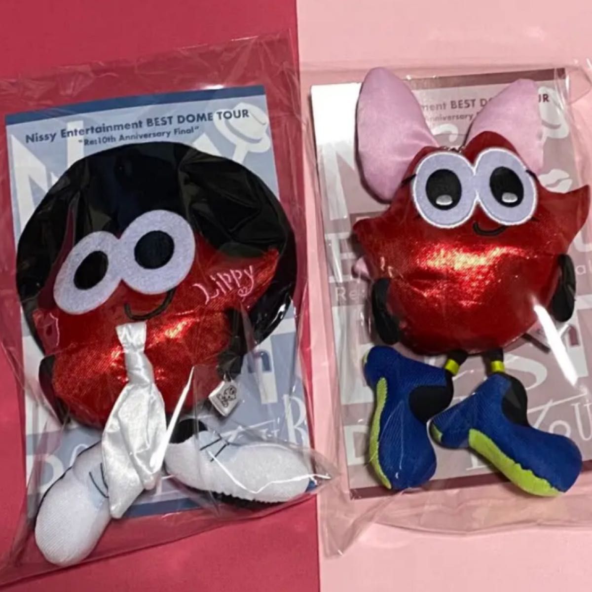 新品未使用】Nissy 10th グッズ マスコッピーLippy&Rujju 西島 新品未使用】Nissy 10th グッズ マスコッピーLippy&Rujju 西島