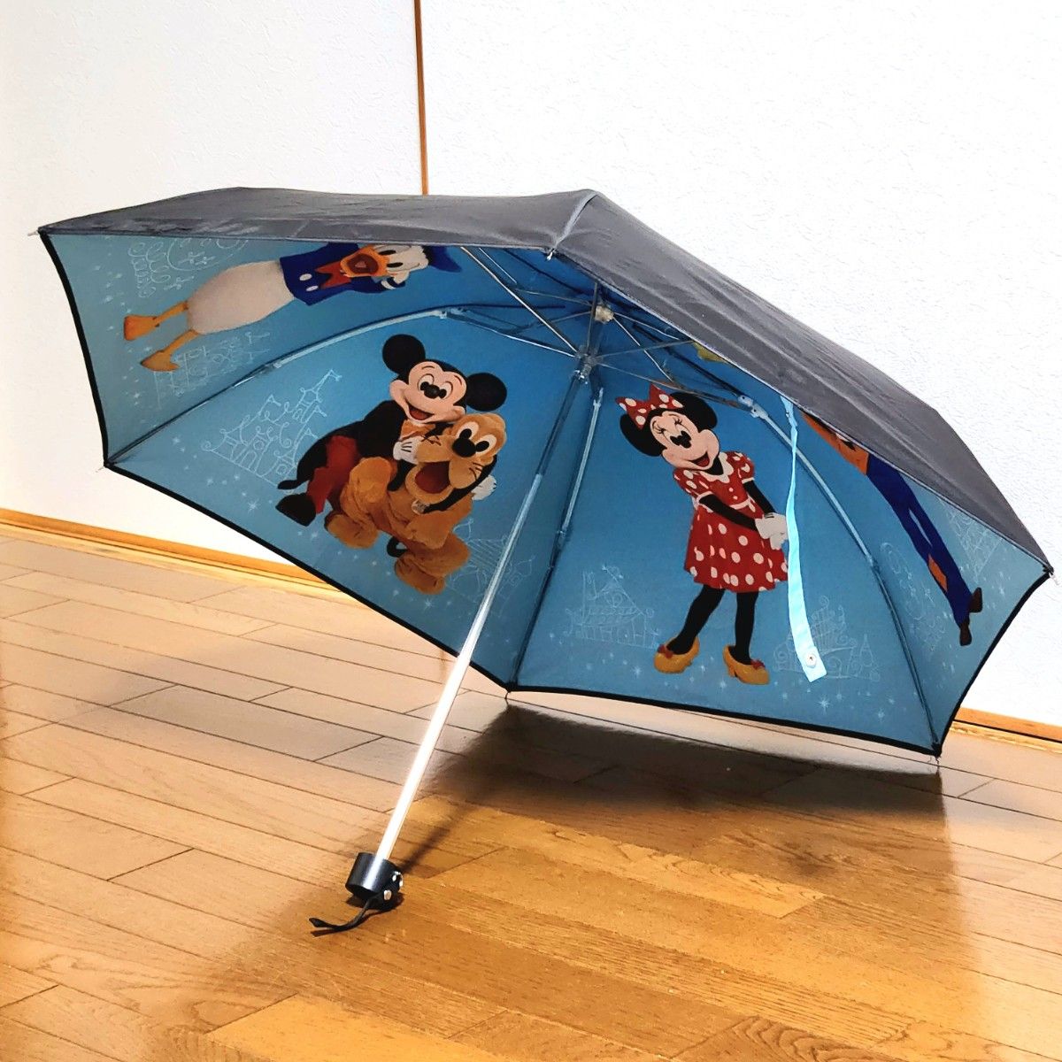 ディズニーランドで購入 晴雨兼用傘 実写版 新品未使用 未使用品】 東京ディズニーリゾート購入品 実写 UVカット晴雨