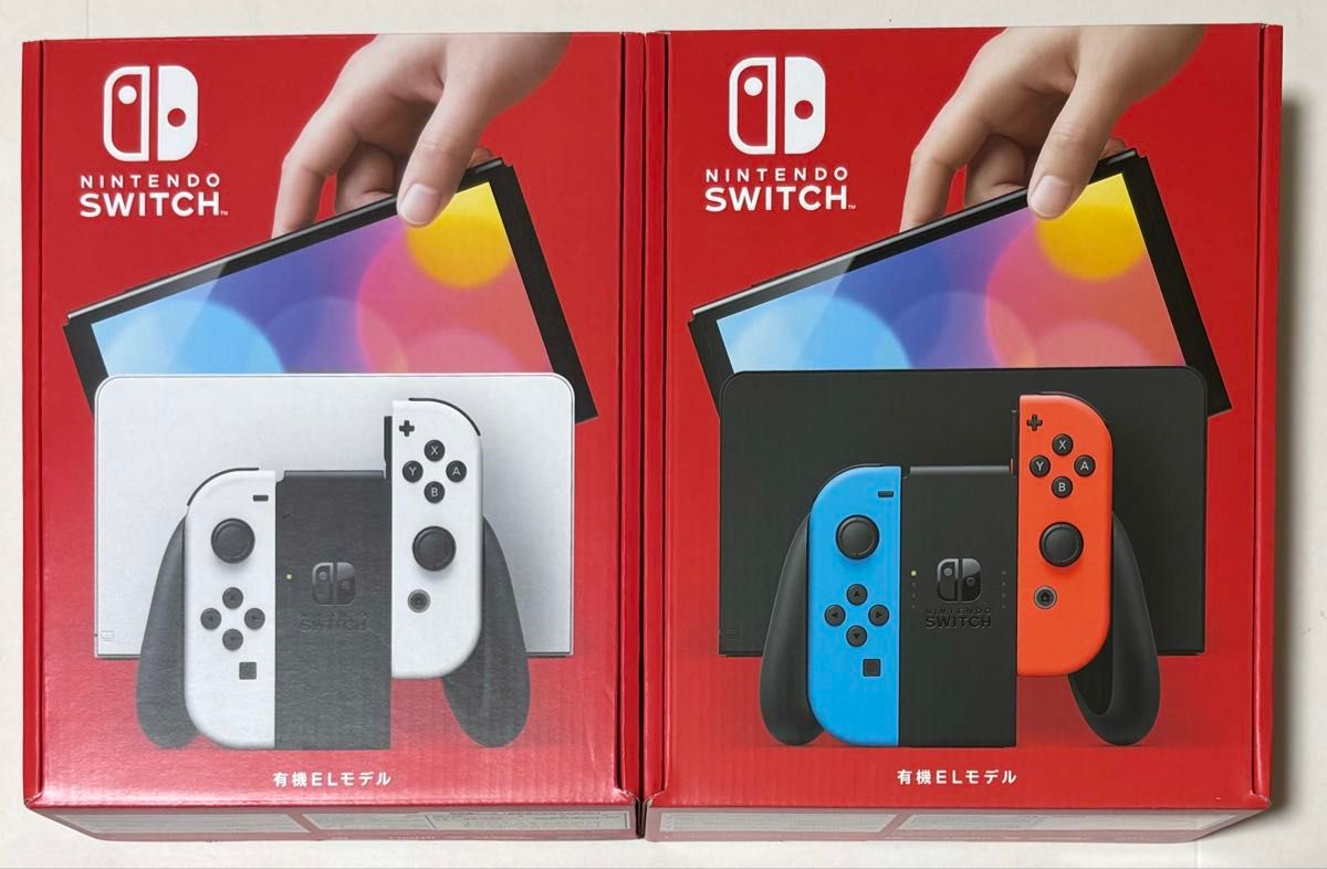 2個セット Nintendo switch 有機el 本体 新品未開封 ホワイト 2個セット Nintendo switch 有機el 本体 新品未開封 ホワイト