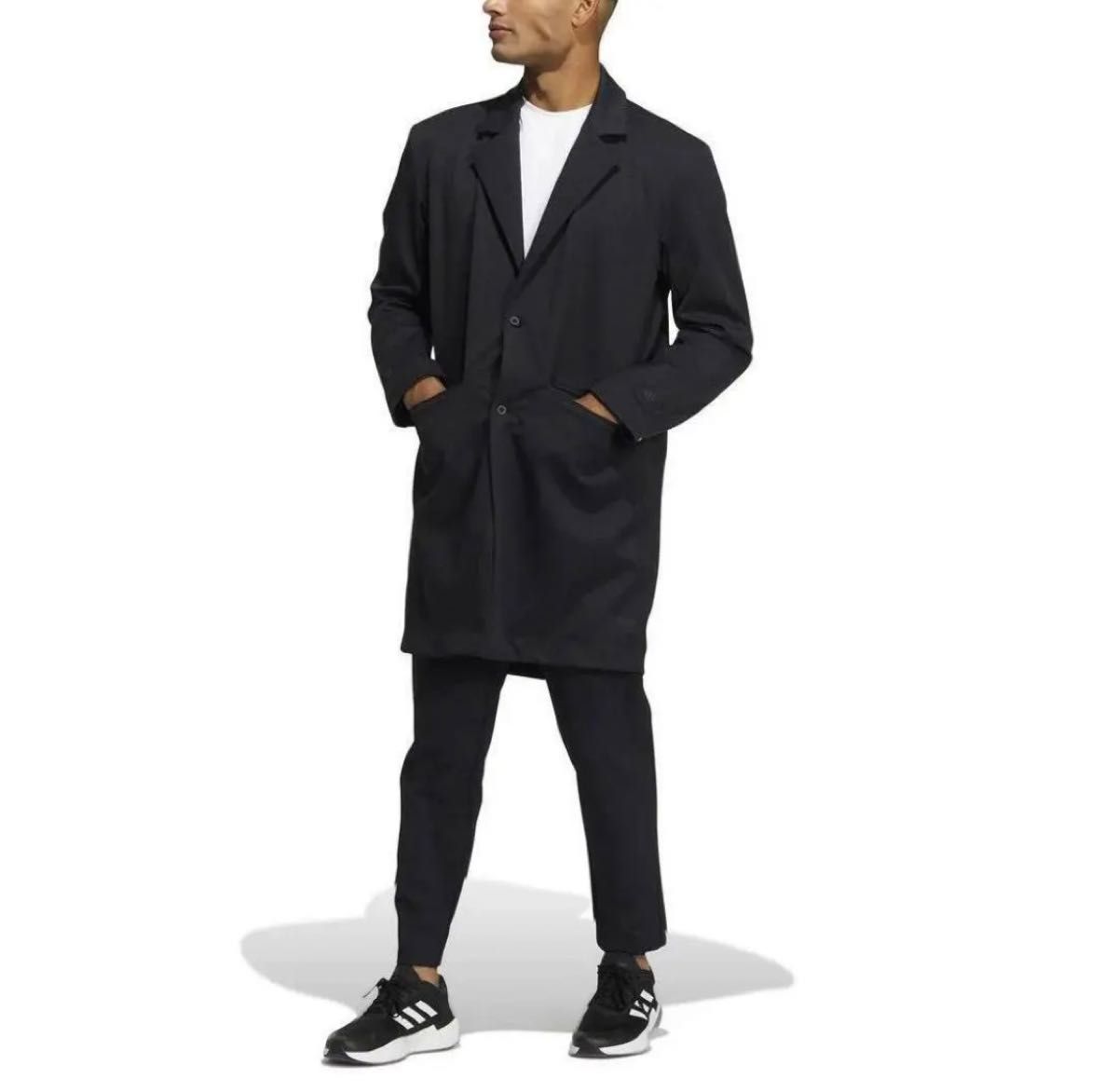 アディダス ID2 0 チェスターコート 黒 adidas CHESTR COAT アディダス ID2 0 チェスターコート 黒 adidas CHESTR COAT