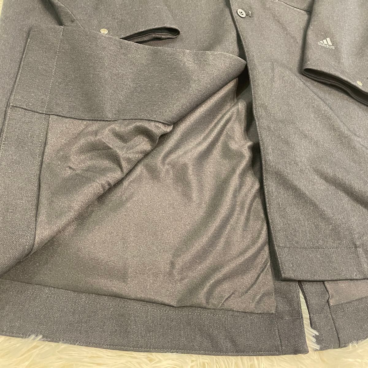 アディダス ID2 0 チェスターコート 黒 adidas CHESTR COAT アディダス ID2 0 チェスターコート 黒 adidas CHESTR COAT