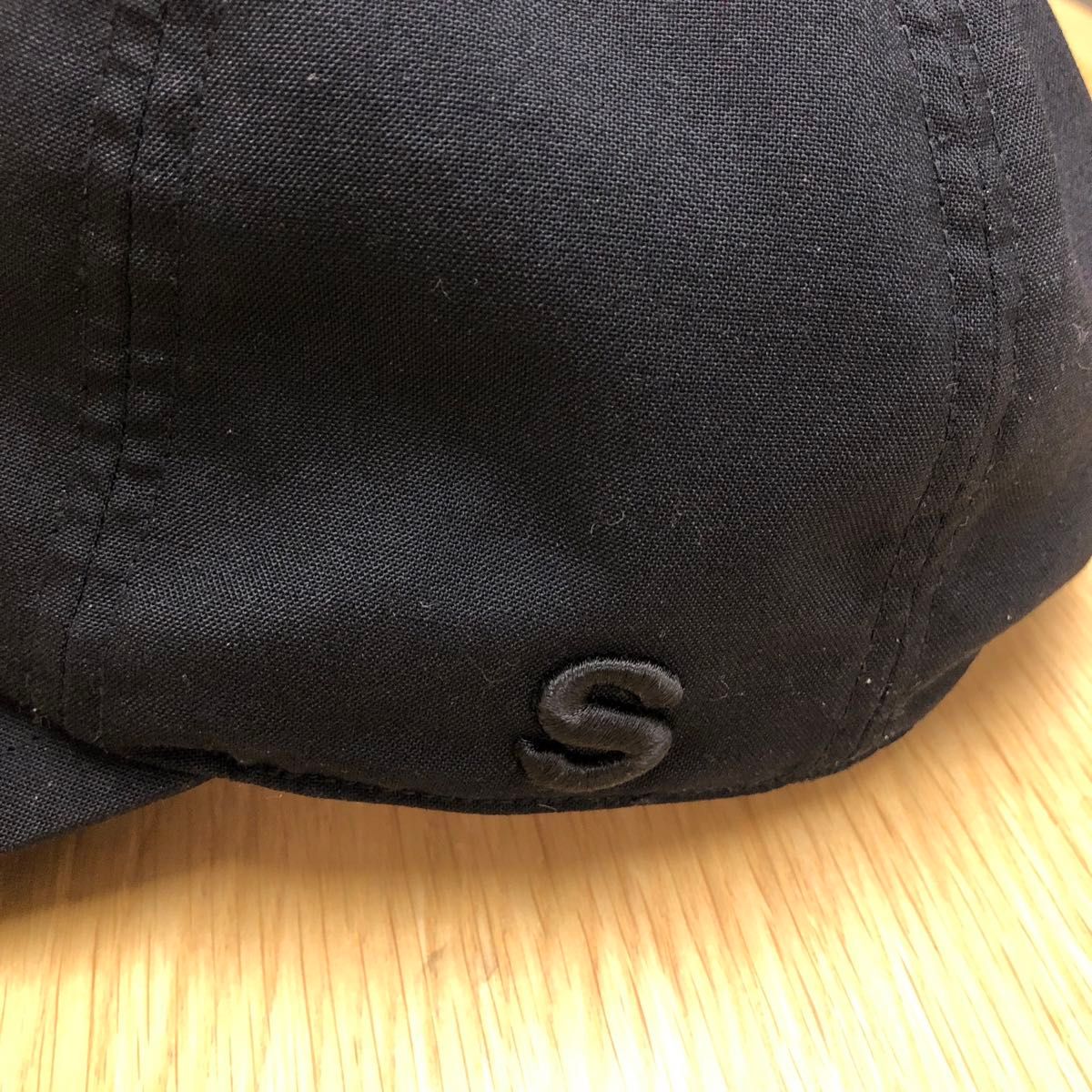 Sacai 23SS サカイ ドローストリング Sロゴ キャップ ブラック Sacai 23SS サカイ ドローストリング Sロゴ キャップ ブラック
