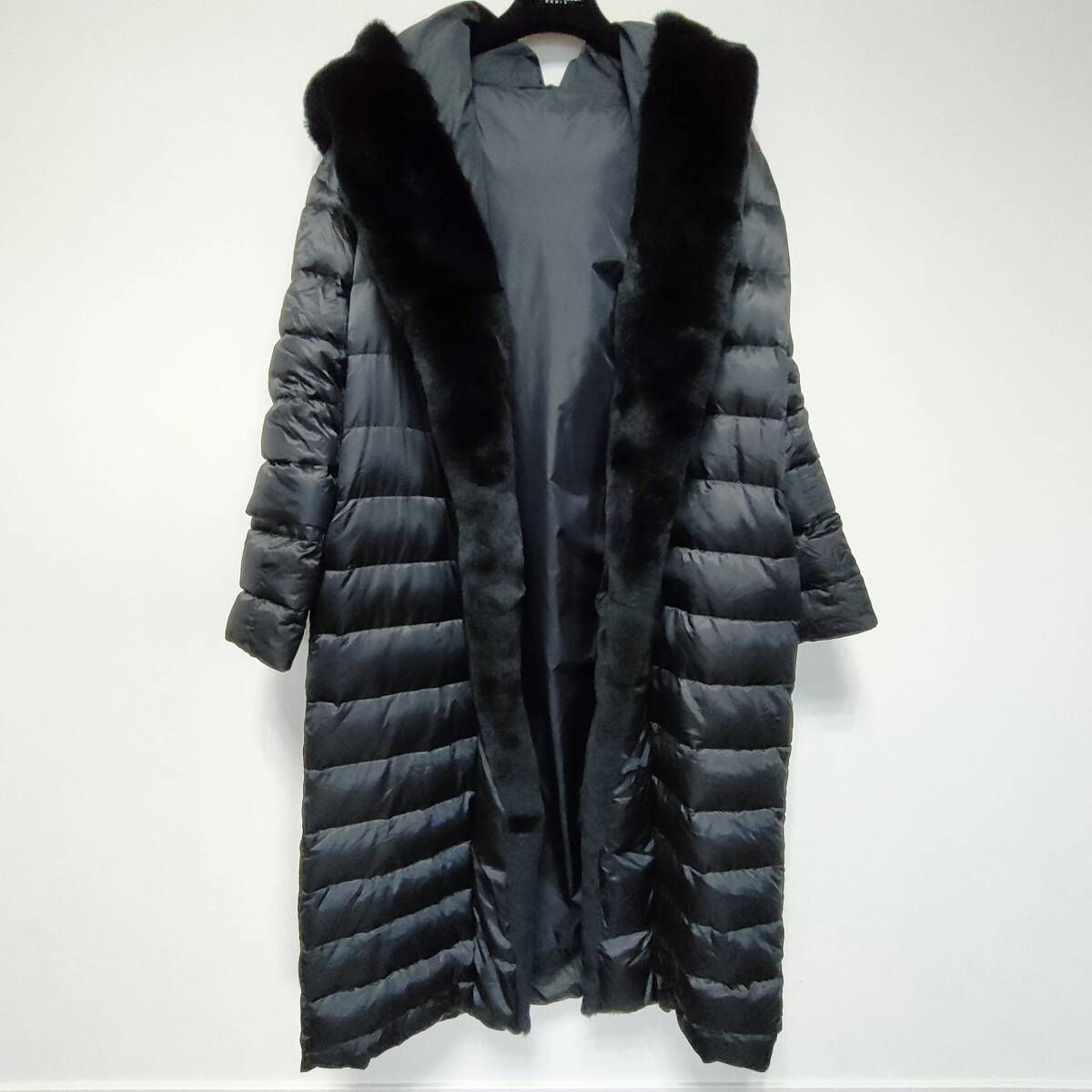 S Maxmara マックスマーラ ラパンファー ロングダウンコート S Maxmara マックスマーラ ラパンファー ロングダウンコート