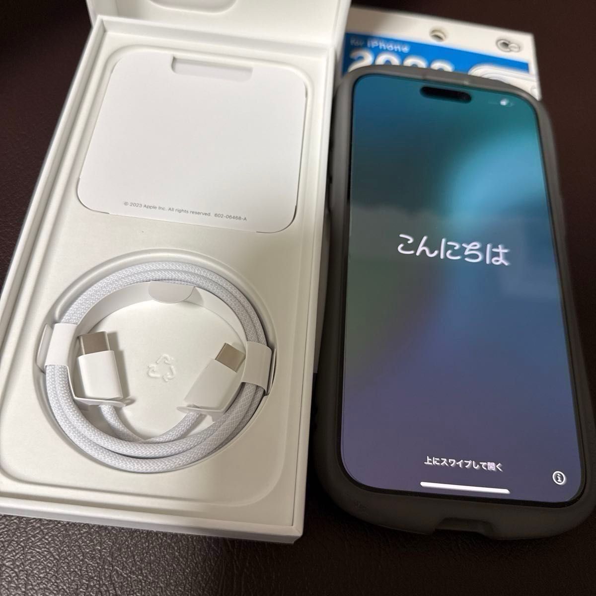 美品】ケース フィルム iPhone 15 Pro Max 256GB ナチュラル 美品】ケース フィルム iPhone 15 Pro Max 256GB ナチュラル