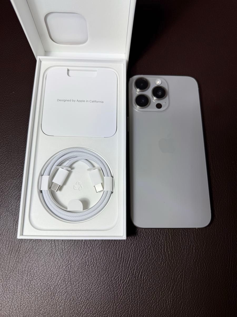美品】ケース フィルム iPhone 15 Pro Max 256GB ナチュラル 美品】ケース フィルム iPhone 15 Pro Max 256GB ナチュラル