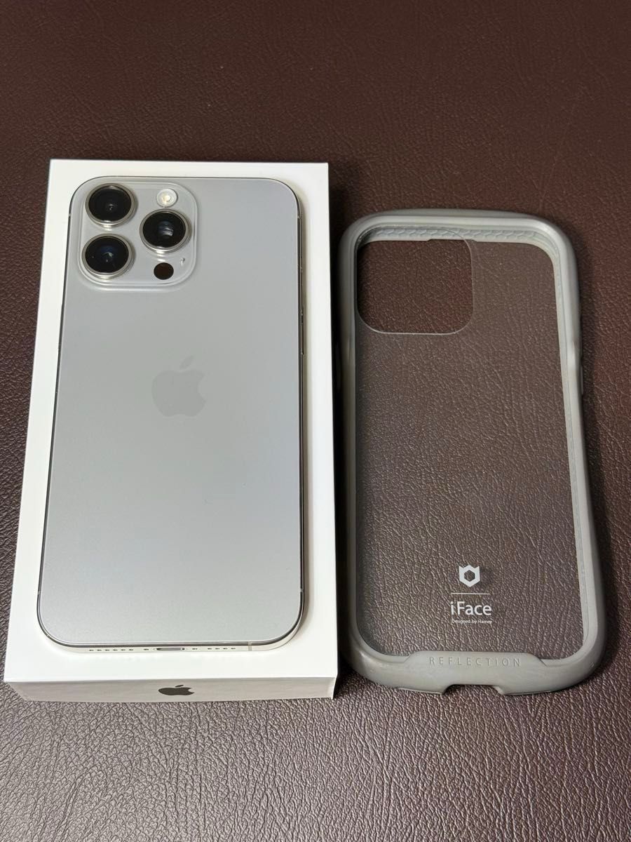 美品】ケース フィルム iPhone 15 Pro Max 256GB ナチュラル 美品】ケース フィルム iPhone 15 Pro Max 256GB ナチュラル