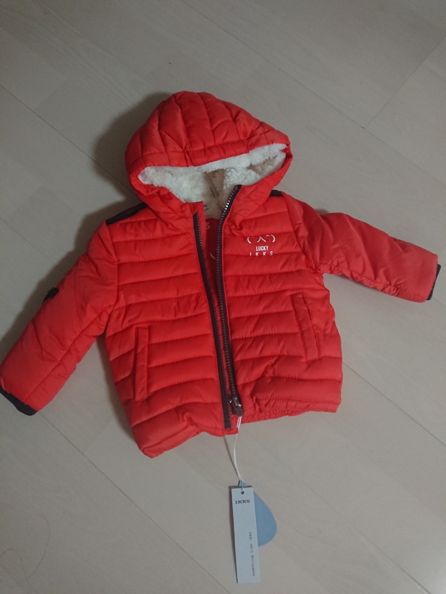★決算特価商品★ 【新品タグあり】イックス★IKKS★ベビー服●ベビージャケット●サイズ12M(74)海外ブランド♪ボア付▲お洒落■一点のみ~ 70(~74cm)以下 ★決算特価商品★ 【新品タグあり】イックス★IKKS★ベビー服●ベビージャケット●サイズ12M(74)海外ブランド♪ボア付▲お洒落■一点のみ~ 70(~74cm)以下