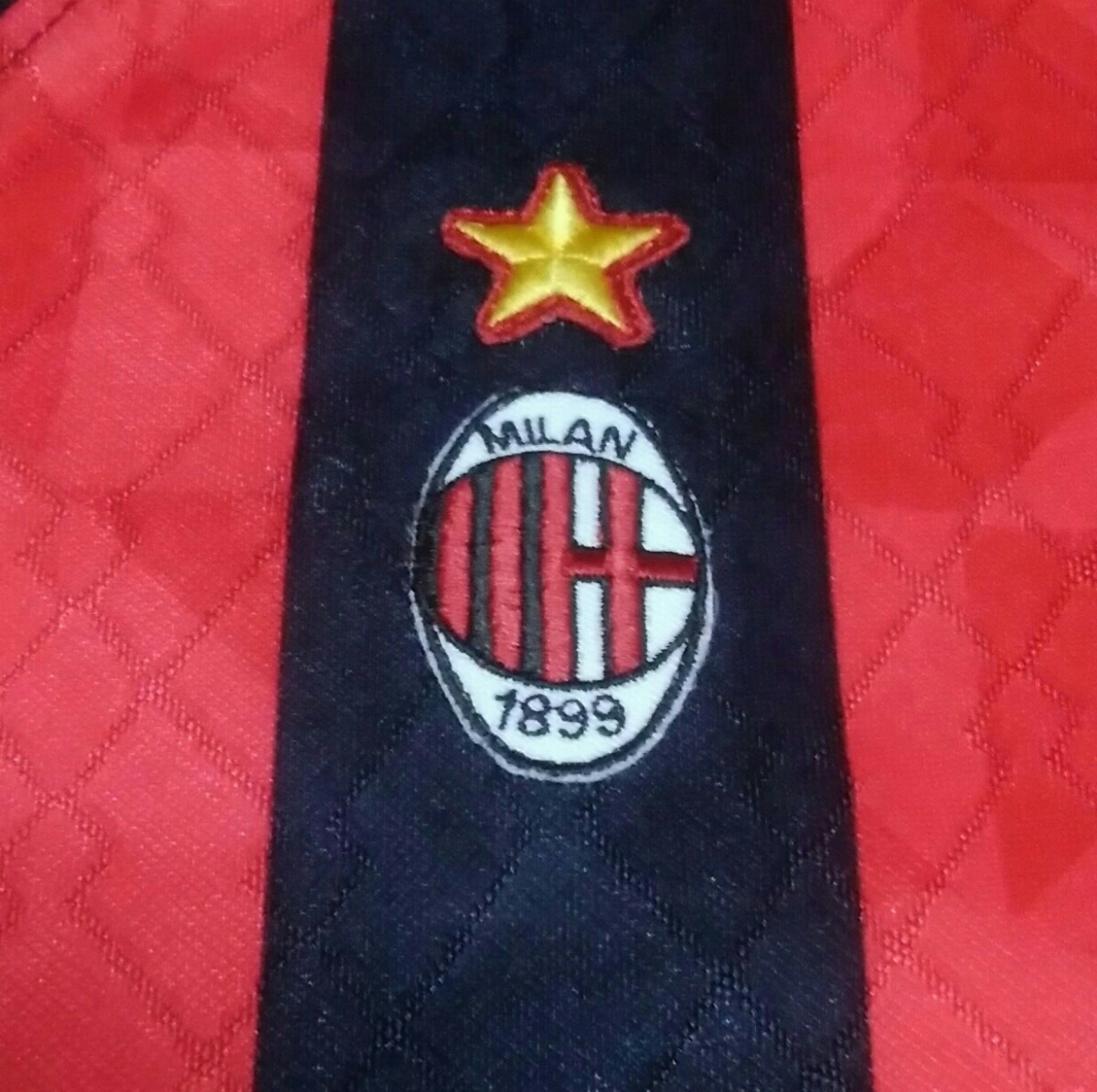 [値下げ交渉] 1995-96 スクデット獲得 バッジョ所属 ACミラン Lotto/ロット MADE IN ITALY 検)1996 MILAN  SCUDETTO BAGGIO BARESI MALDINI