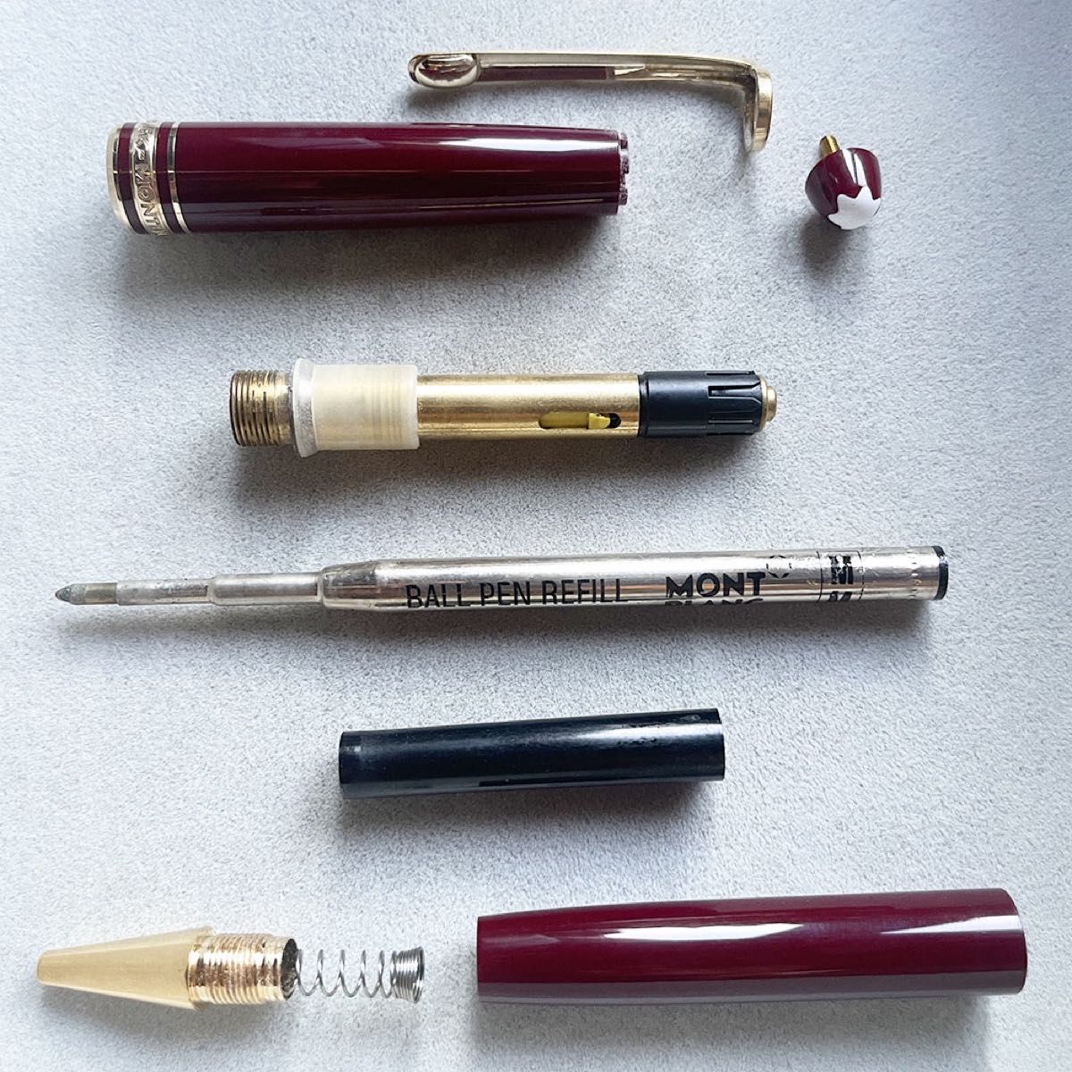 美品 希少ボルドーカラー モンブラン マイスターシュテュック 美品 希少ボルドーカラー モンブラン マイスターシュテュック