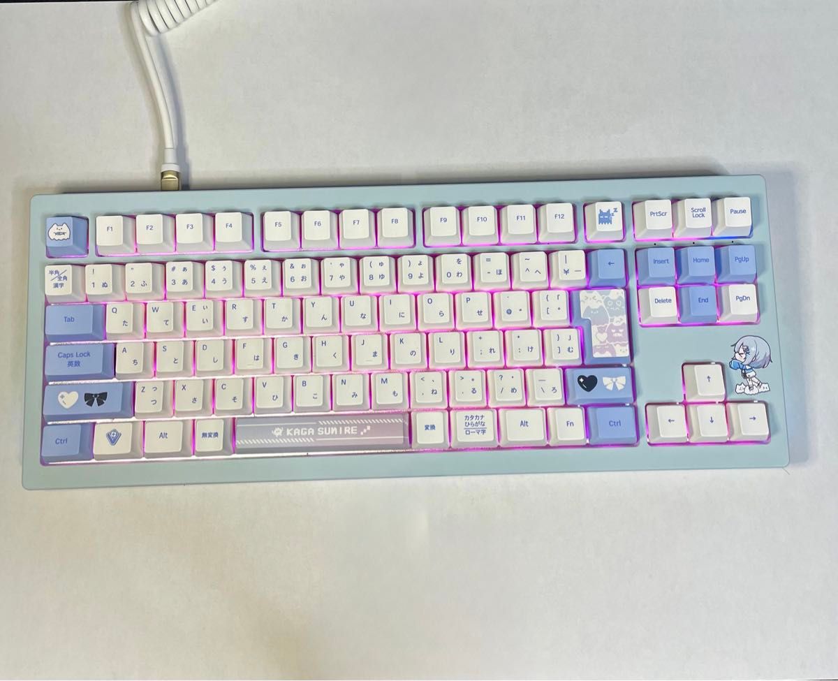 ゲーミングキーボード】ぶいすぽっ VSPO GEAR 花芽すみれ|Yahoo ゲーミングキーボード】ぶいすぽっ VSPO GEAR 花芽すみれ|Yahoo