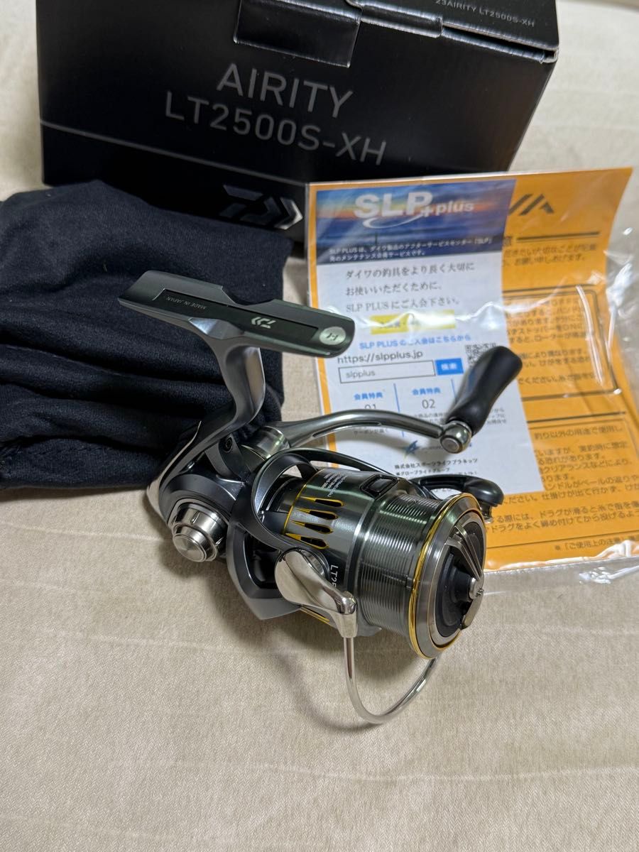 ダイワ DAIWA エアリティLT2500S-XH ベアリング追加済 ダイワ エアリティ LT2500S-XH 使用少 美品 追加ベアリング