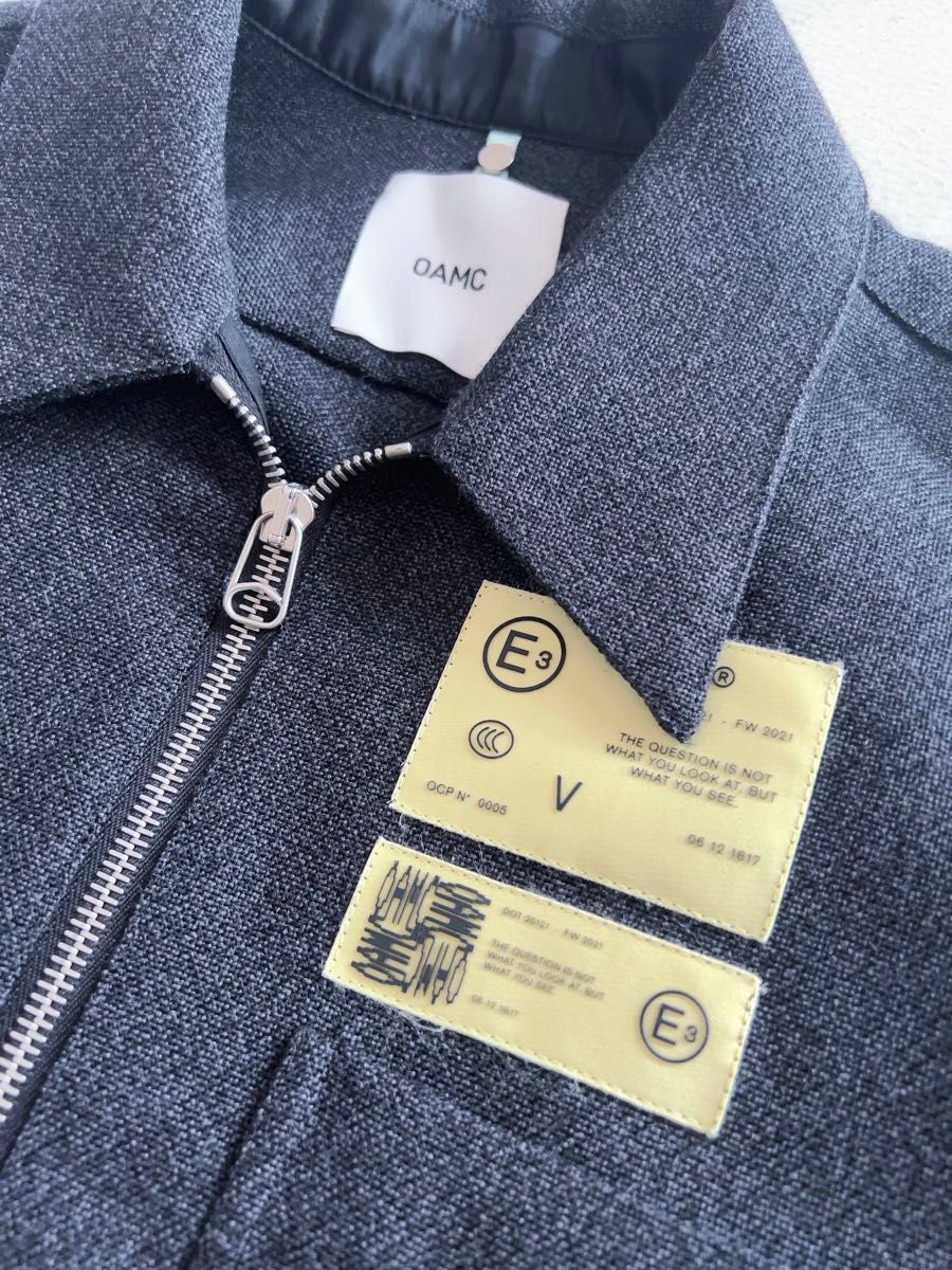 OAMC 21aw ERA SHIRT シャツ ジャケット グレー 未使用品|Yahoo OAMC 21aw ERA SHIRT シャツ ジャケット グレー 未使用品|Yahoo