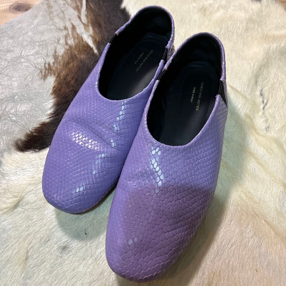 DRIES VAN NOTEN ドリスバンノッテン スリッポン サイズ37 DRIES VAN NOTEN ドリスバンノッテン スリッポン サイズ37