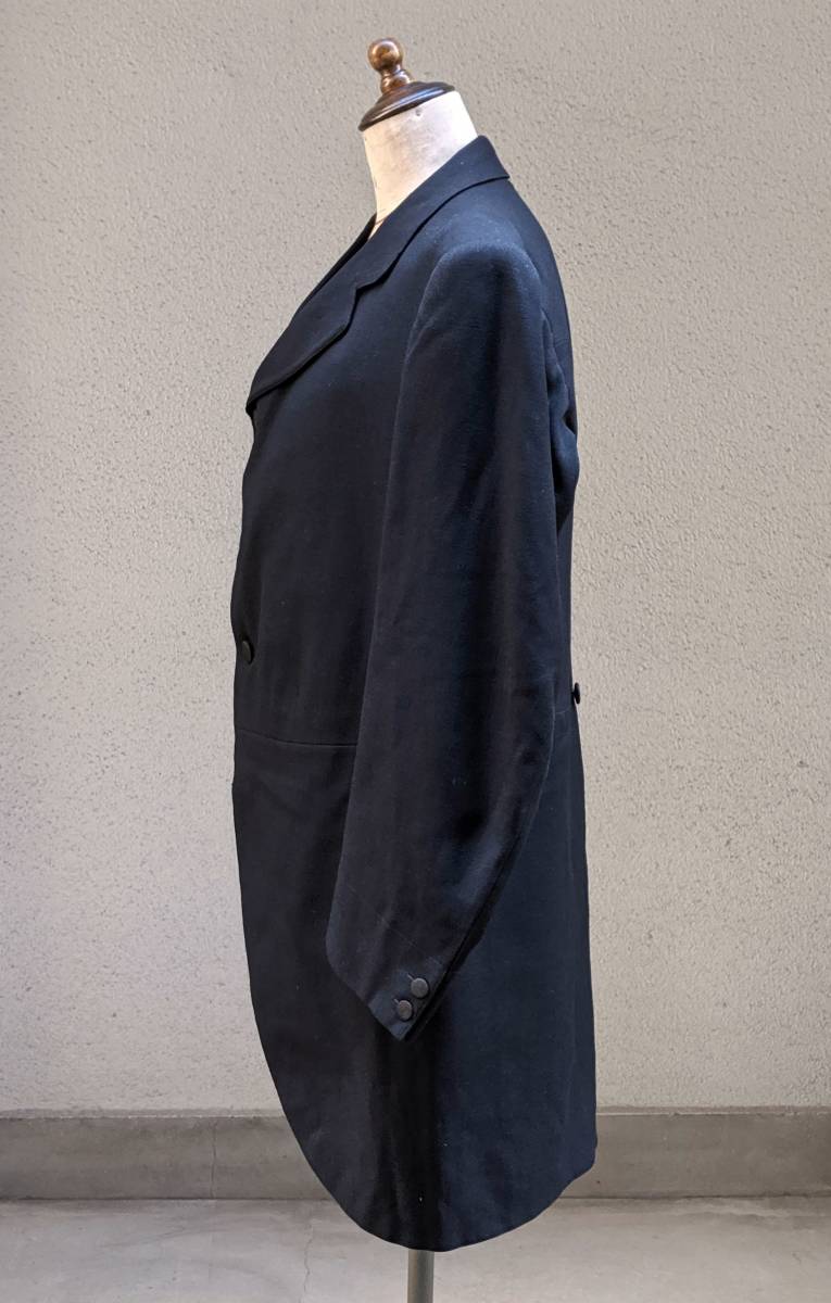  France antique 00's10's20'smo- person g coat /30's Vintage formal tailcoat tail coat Europe old clothes ΓMT