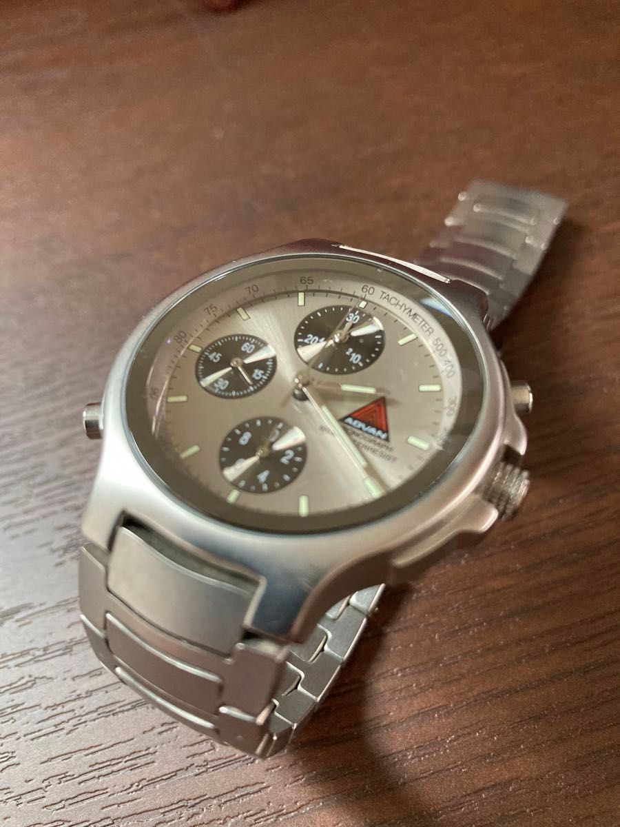 超美品】ADVAN クロノグラフ ADR-002 100m 防水|Yahoo!フリマ 超美品】ADVAN クロノグラフ ADR-002 100m 防水|Yahoo!フリマ