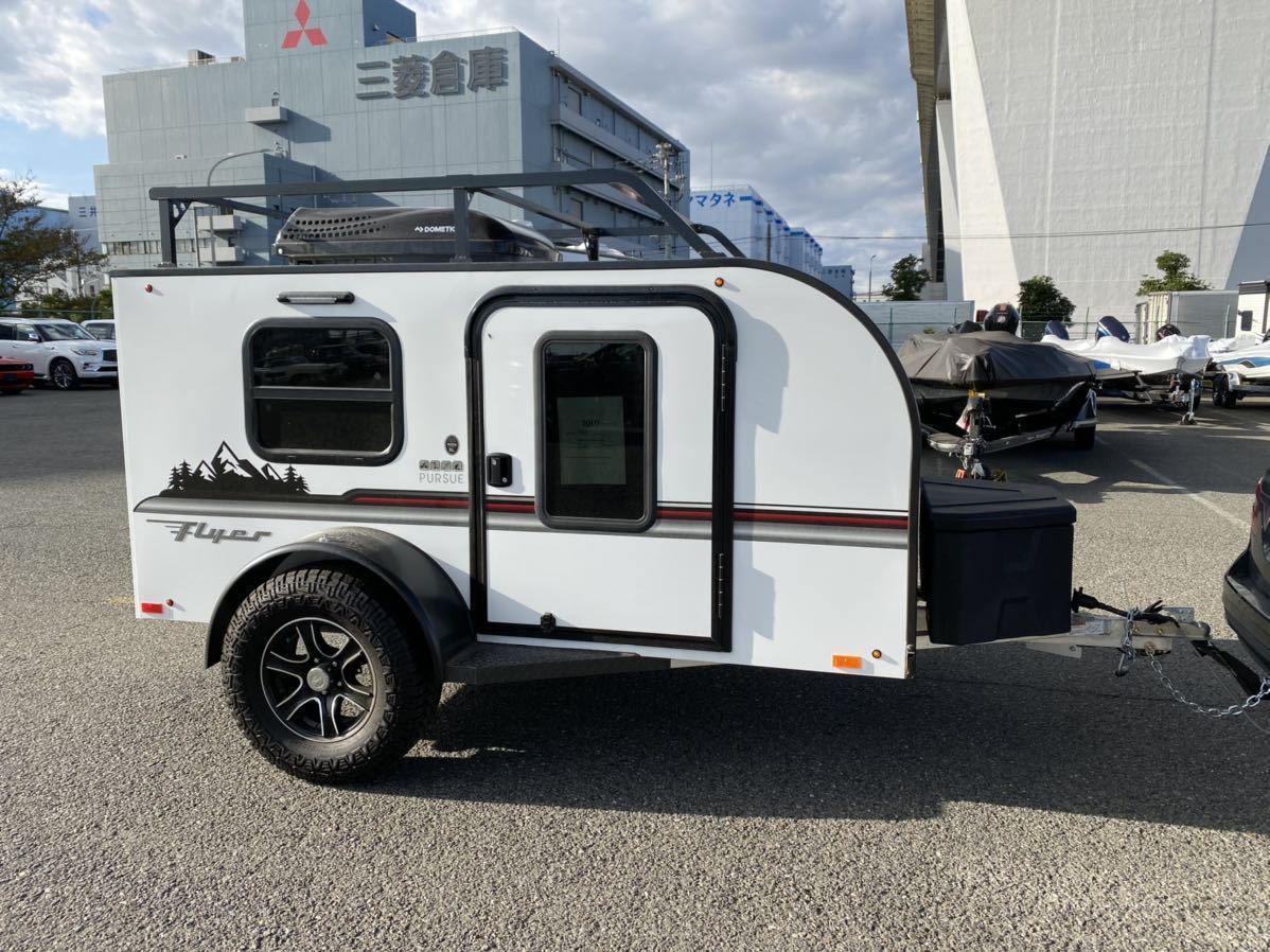 [ Osaka departure ]WING new car camping trailer INTECH RV Flyer Chase 2020 model usual license . traction OK domestic stock immediate payment possibility special sale middle!