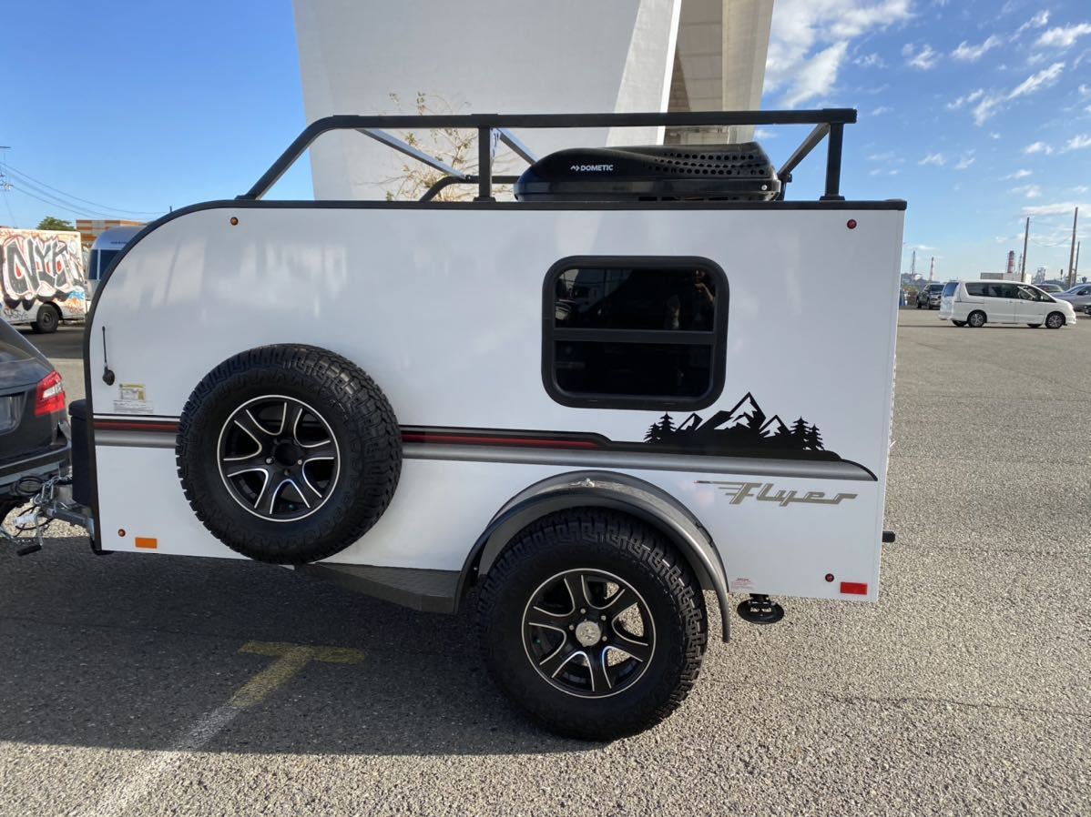 [ Osaka departure ]WING new car camping trailer INTECH RV Flyer Chase 2020 model usual license . traction OK domestic stock immediate payment possibility special sale middle!