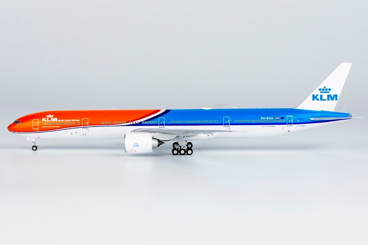 【GINGER掲載商品】 NGmodel KLMオランダ航空 777-300ER PH-BVA オレンジ・プライド 民間航空機