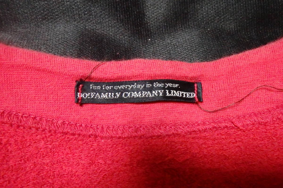 古着■■DO family company limited■■レディース　ジャケット　上着　レッド　赤（M）_画像7