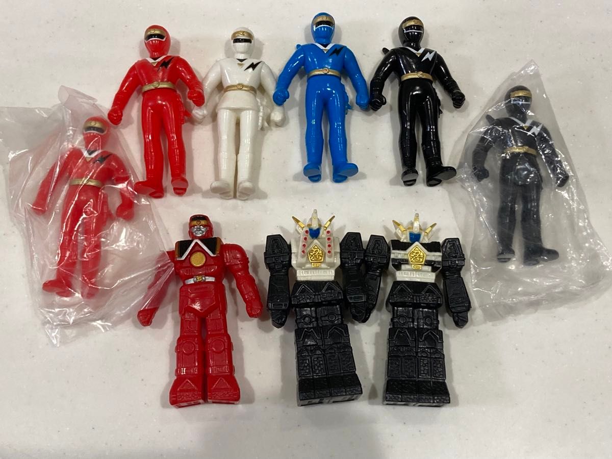 カクレンジャー ミニソフビ まとめ売り 当時物 レトロ フィギュア 激レア カクレンジャー ミニソフビ まとめ売り 当時物 レトロ