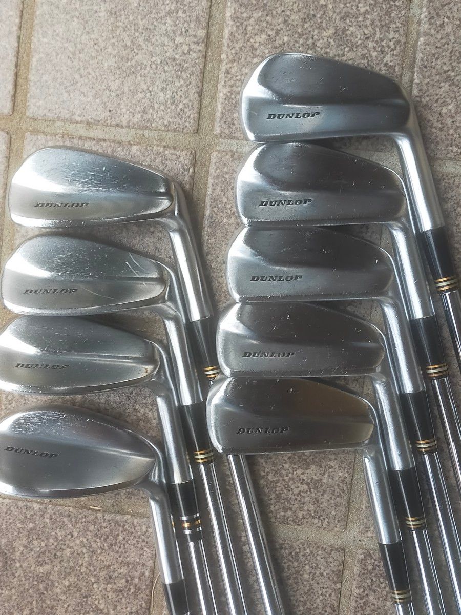 ダンロップ　DUNLOP  DP201　アイアン　無刻印モデル　３−ＳＷ　９本　ダイナミックゴールドＳ２００